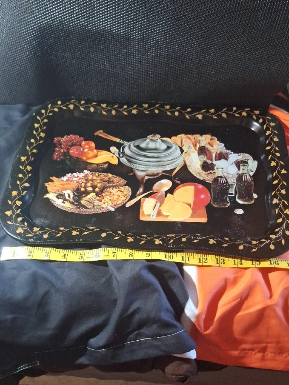 Vintage Coca Cola Fondue TV Dinner Tray